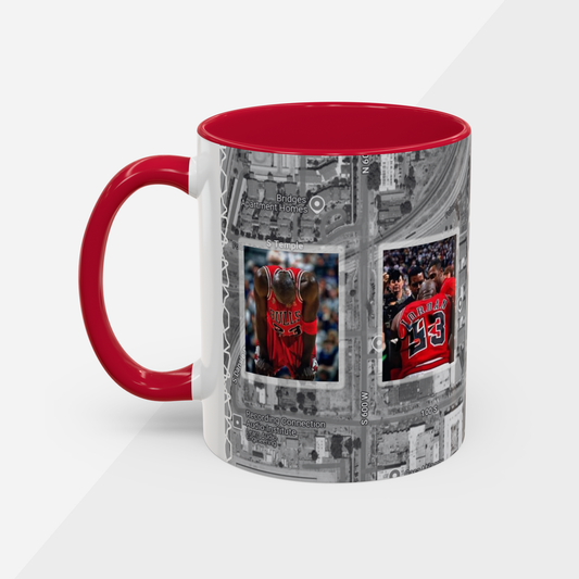 Michael Jordan Flu Game Mug